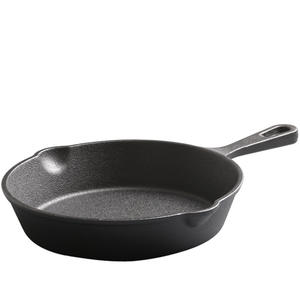 Eco-Friendly Pre-Seasoned Cast Iron Skillets Set 6\" 8\" 10\" Nonstick for Oven Stove <strong>Grill</strong> or Campfire Easy Use - Product Image 3