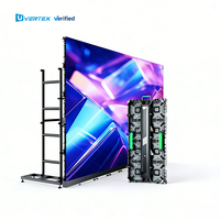 Panneau d'écran LED vidéo pour scène extérieure 500x1000mm 3x4m 8x10ft 3x2m P2.6 P2.9 P3.9, écran LED d'affichage intérieur pour église