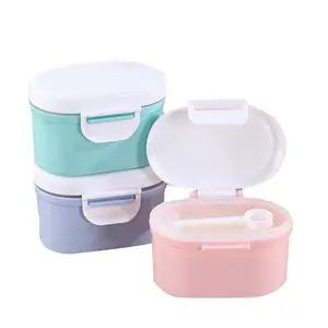 Injection Plastic Parts Milk Powder Pot Box Food Storage Containers for Infant Toddler Children Travel