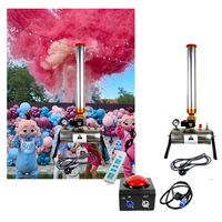 Nouveau Lanceur de Confettis Portable en ABS pour Révélation du Sexe, Machine à Poudre et Serpentins, Bouton de Déclenchement pour Baby Shower