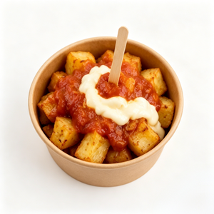 Caja <span class=keywords><strong>de</strong></span> Patatas <span class=keywords><strong>Bravas</strong></span>, Caja <span class=keywords><strong>de</strong></span> Patatas Españolas, Caja <span class=keywords><strong>de</strong></span> <span class=keywords><strong>Tapas</strong></span>, Caja <span class=keywords><strong>de</strong></span> Aperitivos, Caja <span class=keywords><strong>de</strong></span> Patatas Fritas, Embalaje Desechable al por Mayor para Aperitivos - Product Image 6