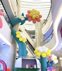 Promocional Blow Up Party Tent Led Publicidade Inflatables Árvore Labirint Costume Model