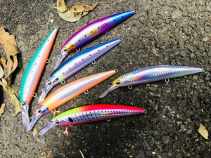 ORJD Jerkbait 110/130mm 33/38G 3D señuelo ojos hundimiento Senuelos De Pesca agua salada señuelos De Pesca duros Popular Minnow Fish señuelo - Product Image 5