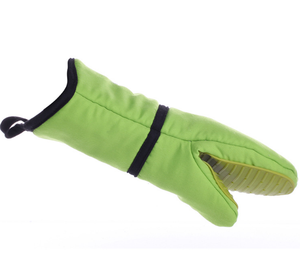 Guantes de Cocina Extra Gruesos de Algodón, Resistentes al Calor, 31*14cm, Diseño Tejido Moderno para Cocinar y Hornear - Product Image 3