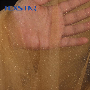 100% Polyester lấp lánh long lanh vải tuyn vải kim loại lưới cho váy váy - Product Image 2