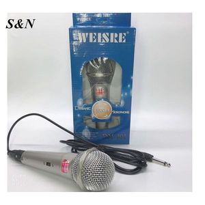 Weisre Dynamic Handheld <b>Microphone</b> DM 401 Wired Cardioid XLR Metal Vocal Mic for Karaoke and <b>Stage</b> Use - Product Image 1