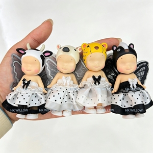 Livraison gratuite pour les vêtements en vrac Sonny Angel, robe de mode, tenue de poupée, jupe, emballage individuel - Product Image 1