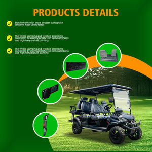 Voiture <span class=keywords><strong>de</strong></span> <span class=keywords><strong>golf</strong></span> électrique <span class=keywords><strong>de</strong></span> luxe chinoise <span class=keywords><strong>à</strong></span> 6 places avec batterie 60v Accepte la personnalisation - Product Image 2