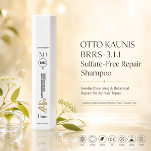 Shampoo réparateur sans sulfate OTTO KAUNIS Nettoyage doux et réparation botanique pour tous types de cheveux OEM/ODM - Product Image 1