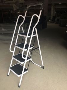 Hiện đại dày hộ gia đình di động thép gấp bước thang với an toàn lan can cho căn hộ sử dụng 150kg Tải công suất - Product Image 5