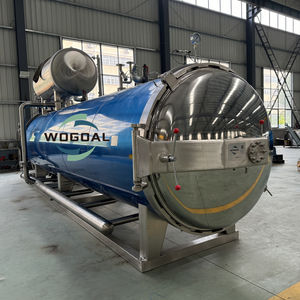 وعاء تعقيم بالبخار عالي الجودة من الفولاذ المقاوم للصدأ من ووجوال مع نطاق درجة حرارة 121-147 درجة مئوية وإنتاجية عالية - Product Image 2