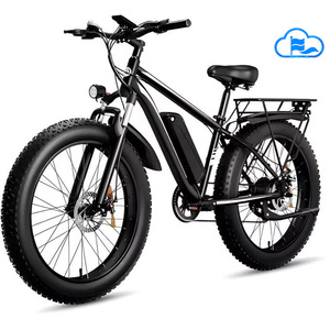 Vélo électrique YUNQI EB26 à batterie lithium 26 pouces, 1000W 48V, cadre en alliage d'aluminium, moteur sans balais – Vente directe usine à prix réduit - Product Image 1