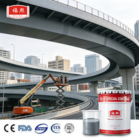 Peinture époxy riche en zinc résistante aux climats difficiles, largement utilisée pour les ponts de grande envergure, couche de base anticorrosion
