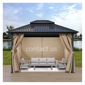 <span class=keywords><strong>Tenda</strong></span> solo su misura durevole <span class=keywords><strong>impermeabile</strong></span> 10x12 spazio <span class=keywords><strong>esterno</strong></span> Privacy tende per Gazebo padiglione