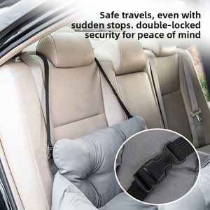 Sac de transport portable multi-usages <span class=keywords><strong>pour</strong></span> animaux de compagnie, idéal <span class=keywords><strong>pour</strong></span> les voyages, les pique-niques, avec <span class=keywords><strong>siège</strong></span> <span class=keywords><strong>auto</strong></span> antidérapant <span class=keywords><strong>pour</strong></span> chats et chiens, <span class=keywords><strong>pour</strong></span> chatons et chiots - Product Image 3