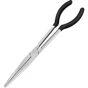 Juego de alicates de largo alcance Premium de 11 pulgadas, 1 pieza, punta de aguja larga recta, Material de acero de aleación diseñado para Técnicos Mecánicos - Product Image 1
