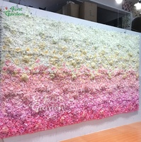 Mur de fleurs blanches artificielles, dégradé de lumière, plantes de mariage, Restaurant, hôtel, librairie, fête de famille, noël