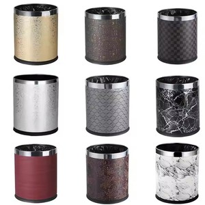 Cubo de basura para vestíbulo de Hotel, cubo de basura, elegante, de lujo, duradero, respetuoso con el medio ambiente, contenedor de plástico para espacio interior comercial - Product Image 2