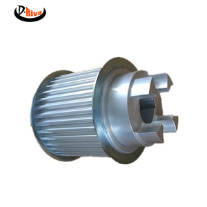 Poulie de distribution <span class=keywords><strong>en</strong></span> acier inoxydable CDRIVA OEM ZD, courroie trapézoïdale à succès, alésage 10 mm, 2 rainures, 3m 5m 14m T10 AT5 AT10 S2M S3M S5M - Product Image 6