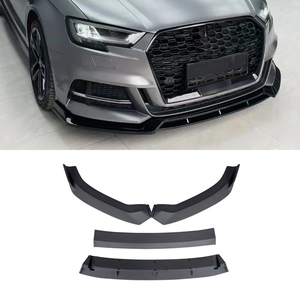 สปอยเลอร์กันชนหน้ารถยนต์ ฝาครอบป้องกันกันชนหน้า ชุดแต่งกันชนหน้า สำหรับ Audi A3 2017-2020 อุปกรณ์ตกแต่งรถยนต์ - Product Image 2