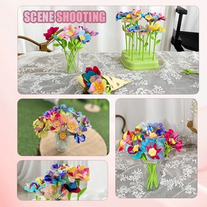 Nuevo Kit de Manualidades con Flores y Juguetes Hechos a Mano, Máquina de Grabado para Niños, Actividades de Simulación, Regalos para Fiestas Infantiles - Product Image 5