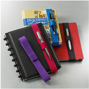 Portalápices de estilo coreano sencillo, funda para bolígrafo con banda elástica, clip para bolígrafo con lazo. - Product Image 1