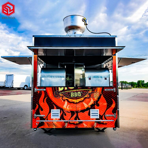 Remolque de Comida Móvil a <span class=keywords><strong>Precio</strong></span> Económico, Camión de Pizza, Carrito de Comida, Food Truck, Remolque de Comida Rápida, Camiones de Barbacoa - Product Image 4