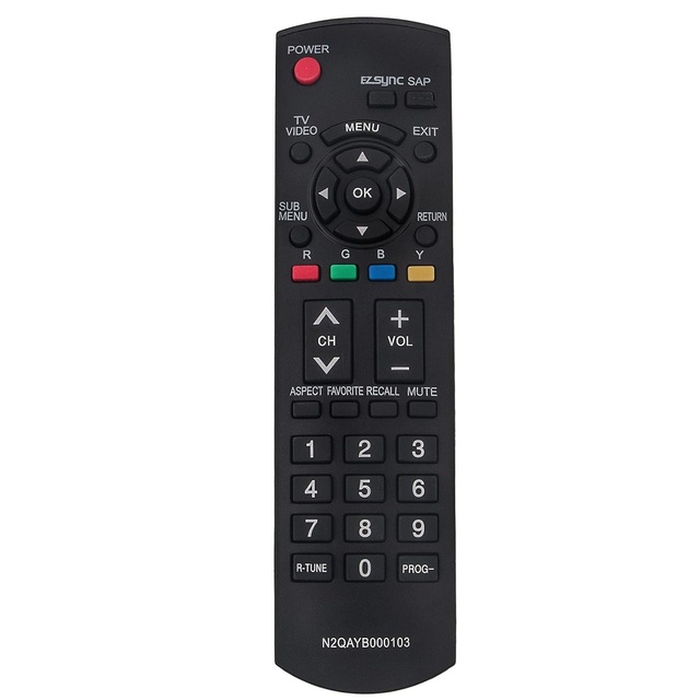 N2QAYB000103 Remote Control for Panasonic PT-56LCX70 PT-61LCX7 PT-50LCX7 PT-56LCX7 PT-61LCX70 TC-26LE70 TC-32LE70