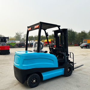 Servicio ODM de WOERKAI, Montacargas Eléctrico de <span class=keywords><strong>4</strong></span> Ruedas, 3t 2.5t CPD25, 3-9m, Batería de Iones de Litio, Neumáticos Grandes, Luz LED, 12 Meses de Garantía - Product Image 4