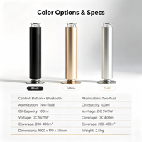 Lampe d'ambiance connectée rechargeable 100 ml à double liquide pour corps en aluminium, anti-fuite, pour table, garantie 1 an, idéale pour hôtels