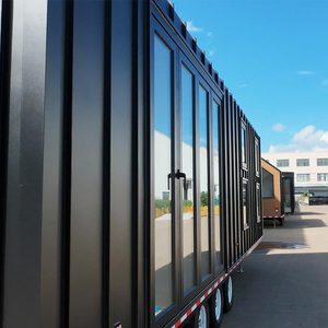 Remorque de <span class=keywords><strong>caravane</strong></span> à faible coût Maison mobile Petite maison sur roues Expédition de Chine à vendre - Product Image 6