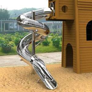 Tunnel Coulissant en Acier Inoxydable, Équipement de Jeux pour Maternelles, Espaces Scéniques et Immobiliers, Rénovation et Personnalisation Non Standard - Product Image 3