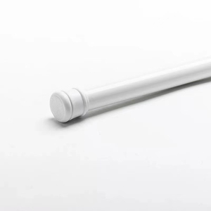 Pas de perceuse étendre <span class=keywords><strong>tringle</strong></span> à rideau réglable métal fer rideau pôle ensemble printemps Tension salle de bain douche <span class=keywords><strong>tringle</strong></span> à rideau - Product Image 2