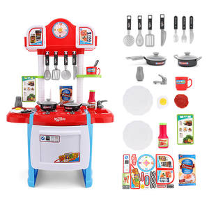 ของเล่นพลาสติกจำลองการเล่นบทบาทสมมติของเด็กในครัวของเล่นเด็ก - Product Image 1