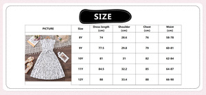 <span class=keywords><strong>Robe</strong></span> d'été pour filles, style doux, sans manches, longueur genou, superposée, décorée de dentelle, en polyester respirant et lavable, taille plus - Product Image 6