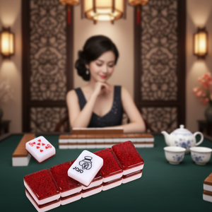 <span class=keywords><strong>Poker</strong></span> Mahjong, Marca <span class=keywords><strong>de</strong></span> Moda, Malasia, Singapur, <span class=keywords><strong>Rummy</strong></span>, 2 Colores, 4 Colores, Estilo Mahjong, Personalizable, 54/128 <span class=keywords><strong>Cartas</strong></span> - Product Image 1