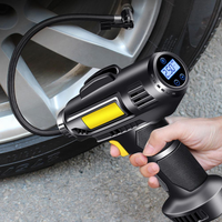 Pompe à air électrique pour voiture, 120W, pour gonfler les pneus, compresseur d'air rechargeable, équipement de gonflage numérique