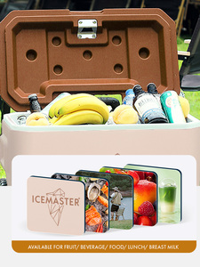 กล่องเก็บความเย็นขนาดใหญ่ 39 ลิตร ICEMASTER แบบมีล้อ กล่องเก็บน้ำแข็งแบบพกพาพร้อมล้อทนทานและหูหิ้ว สำหรับตั้งแคมป์ ปิกนิก และชายหาด - Product Image 2