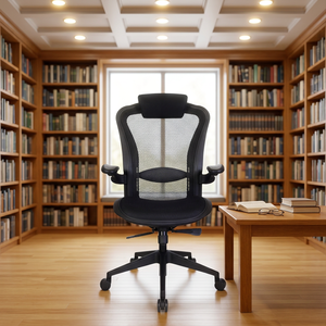<b>Best</b> Selling Soft Feeling <b>Back</b> Mesh Fabric <b>Office</b> <b>Chair</b> with Swivel Foot - Product Image 2