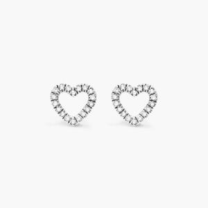 Elegant Custom 925 <b>Sterling</b> <b>Silver</b> Moissanite Diamond <b>Stud</b> Earrings Sparkling Fine Jewelry for Women Birthday Wedding Daily Wear - Product Image 5