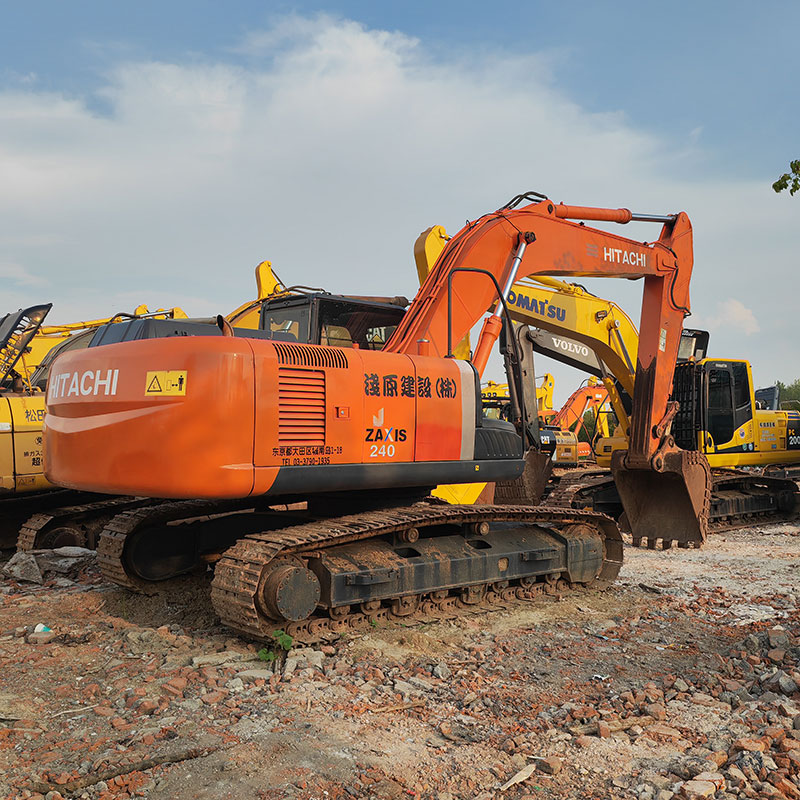 Экскаватор для Японии, 24 тонны, Hitachi ZX240, ZX200-3, ZX200-5G, тяжелый гусеничный, Подержанный, экскаватор Hitachi zx200 zx210 zx240
