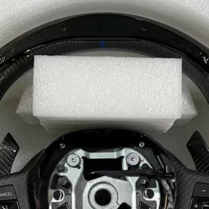 Volante de Fibra de Carbono para <span class=keywords><strong>BMW</strong></span> Serie 3 G20 G21 G28 G11 G12 G01 G05 G30 G22 G23 G26 320i 325i 330i Serie G, Gran Venta - Product Image 5