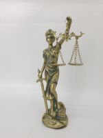 Statue de déesse grecque sur mesure pour dame Justice