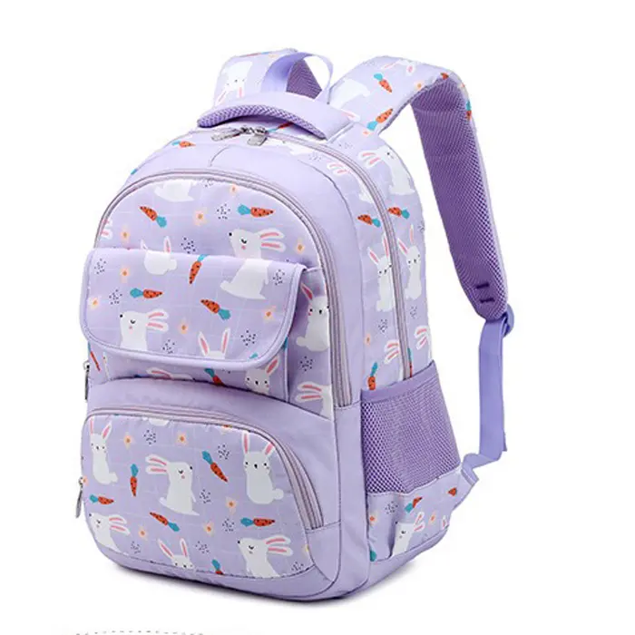 Customized logo children school bags backpack waterproof cartoon candy color children's backpacks for boys and girls