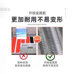 Étui d'optométrie Danyang 266JSA, étui rigide en aluminium 590x345x65mm pour ensemble de supports de lentilles d'examen oculaire, durable - Product Image 5