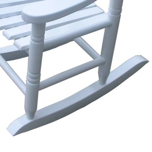 Silla Mecedora de Madera para Niños con Lindo Diseño de Corazón, Silla Mecedora de Álamo para Niños, para Sala de Estar, Jardín, Guarderí<span class=keywords><strong>a</strong></span>, Cómoda y No Tóxica - Product Image 4