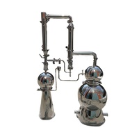 Machine d'extraction et de distillation d'huiles essentielles pour plantes, feuilles, fleurs, roses, herbes, lavande, 10, 20, 80 L