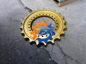 Pignon d'entraînement final pour excavatrice EC360 XG833 EC360B EC360C, pièce de rechange pour train de roulement de chenilles 14530502 - Product Image 2