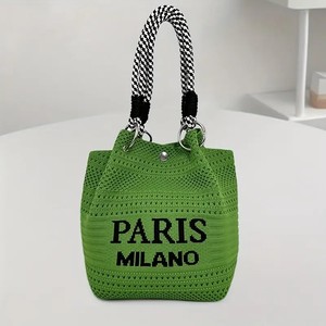 Offre Spéciale Sacs à Main Tricotés Personnalisés Fait Main avec Boucle, Sacs à Main Tendance pour Femmes - Product Image 3