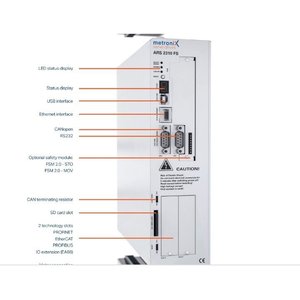 เมโทรนิกซ์ เซอร์โว ไดรฟ์ BL 4104-D การเชื่อมต่อมอเตอร์แบบมัลติเอนโค้ดเดอร์สูงสุด 16 A - Product Image 2